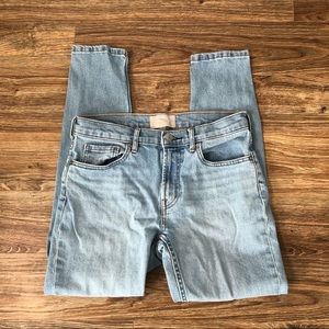 Everlane Mid-Rise Ankle Skinny Jeans, Sz 27